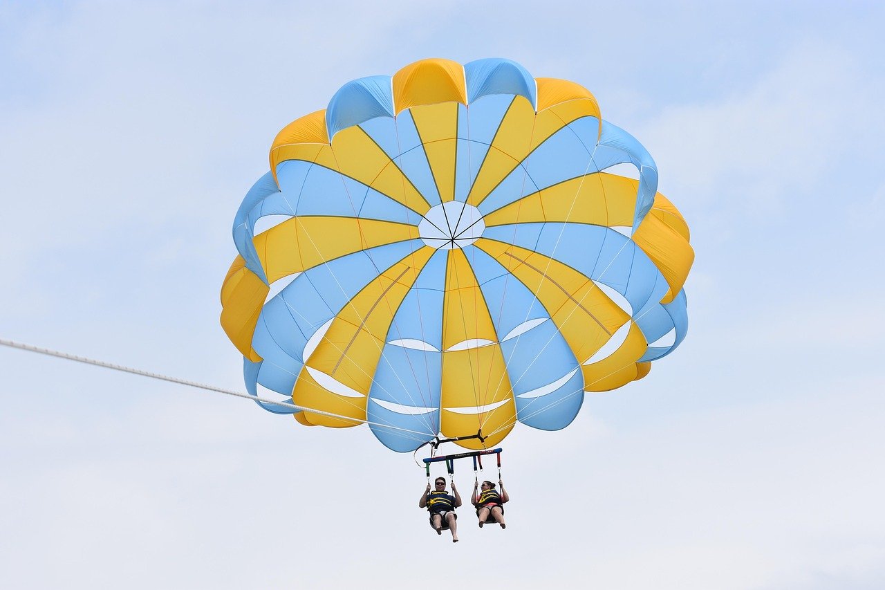 parachute, couple, parasailing, parascending, parakiting, recreational activity, parasailing, parasailing, parasailing, parasailing, parasailing