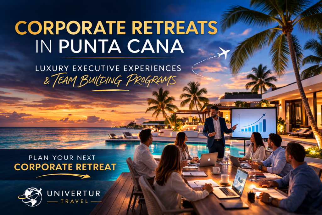 Corporate retreat meeting in Punta Cana luxury villa